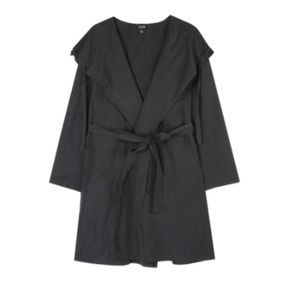 Eileen Fisher Weather Resistant Cotton Nylon Coat